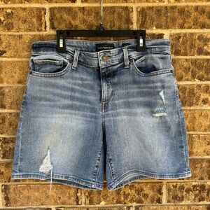 Lucky Brand Women's Distressed Blue Jean Shorts
